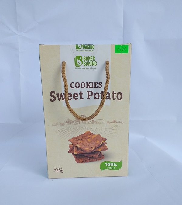 Bánh Khoai lang Banker banking 250g