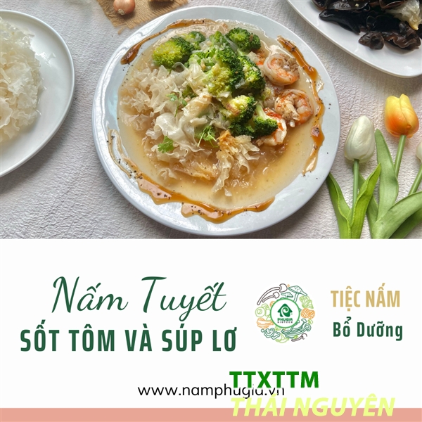 Nấm Tuyết Phú Gia