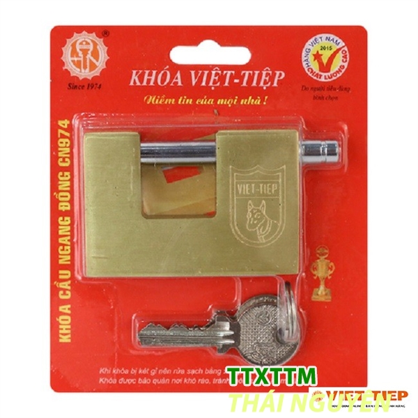 Khóa cầu ngang đồng CN974