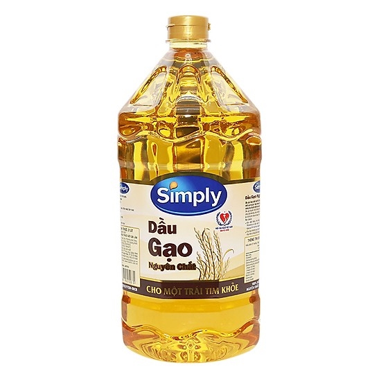 Dầu gạo SIMPLY 2 Lít