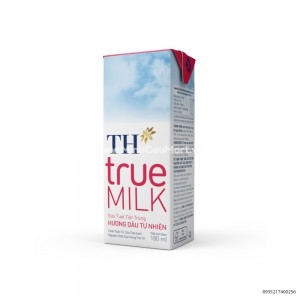 Sữa Tươi Tiệt Trùng Hương Dâu TH- True milk 180Ml