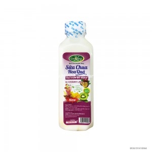 Sữa Chua Uống Hoa quả Con Bò Vàng Vị Chanh Leo 350ml