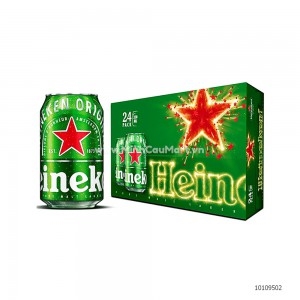 Bia Lon Heineken 24 lon-thùng