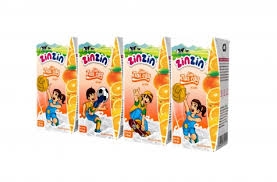 Sữa chua 110ml Zinzin Kids cam