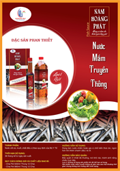 Nam Hoàng Phát Fish Sauce Loại 1 - 17N (Thùng 06 chai 980ml)
